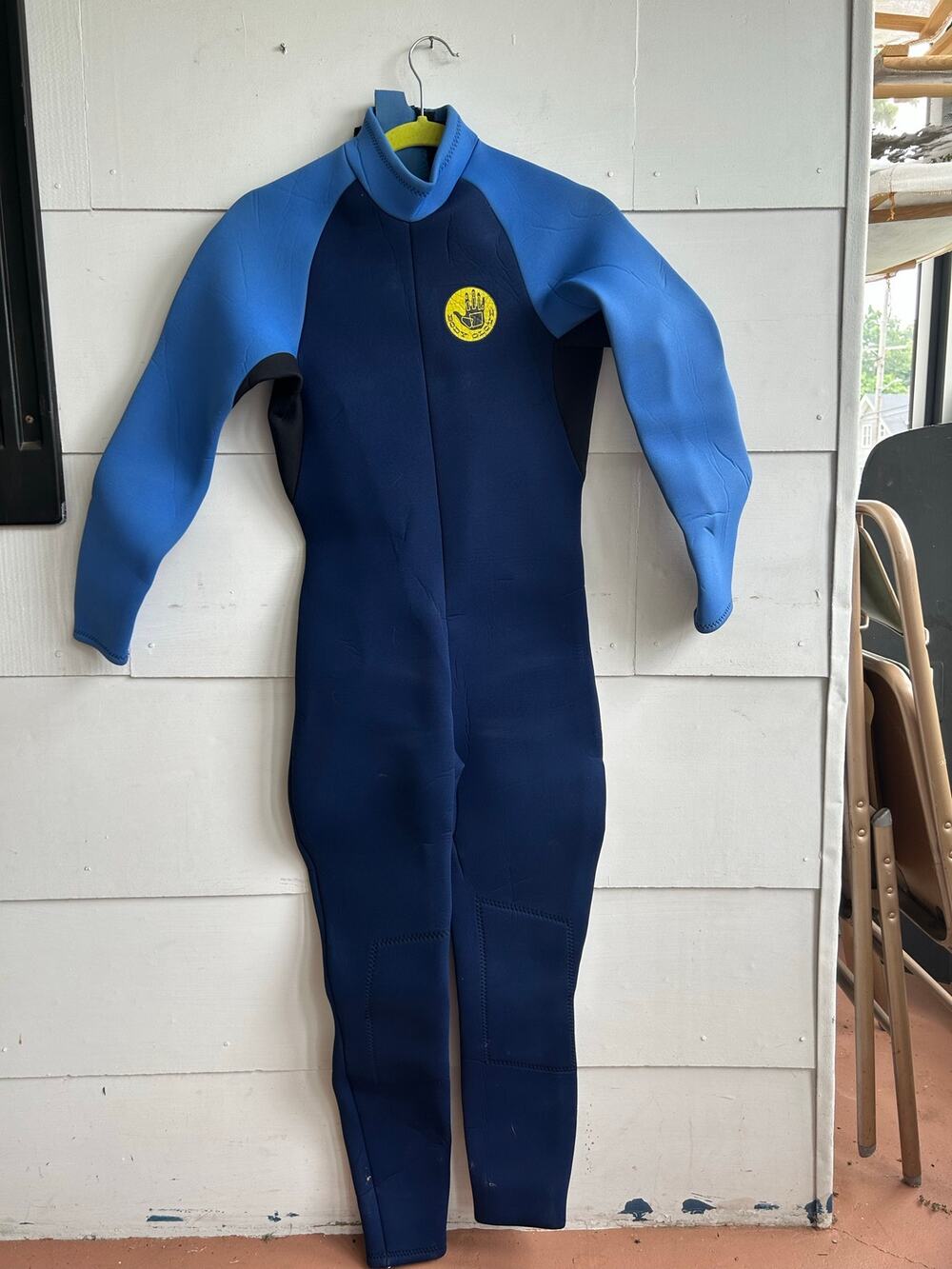 Body Glove Blue Wetsuit Bodysuit Men's Small Surfing Scuba